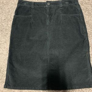 North Face corduroy skirt